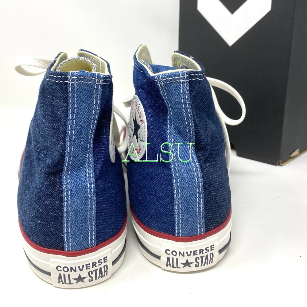 Converse Ctas High Top Canvas Jeans Dark Navy W - Picture 6 of 12